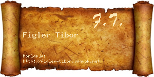 Figler Tibor névjegykártya